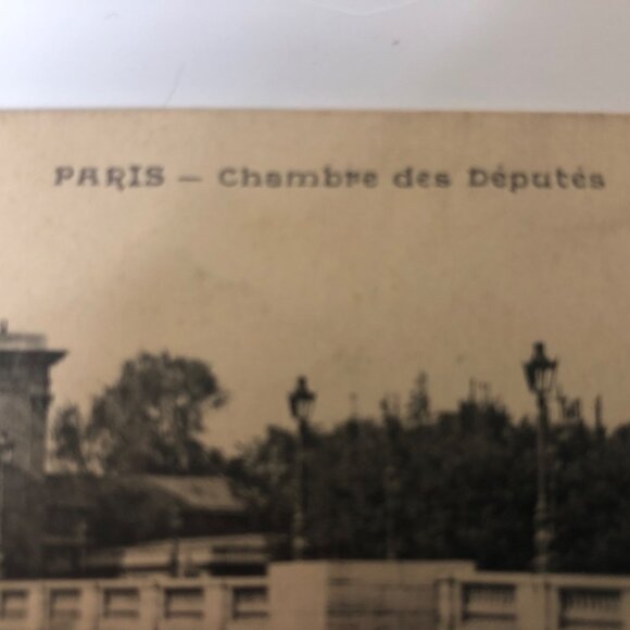 Paris 4 Postcards Notre-Dame Gare Du Nord Le Petit Palais & Chambre Des Députés - Picture 9 of 16